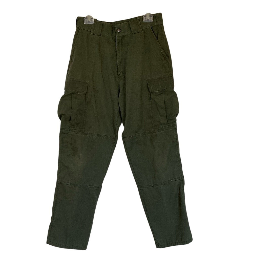 5.11‎ Tactical Men's Green Cargo Pants Size 31.5/32 Workwear Multi Pocket